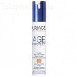 URIAGE Age Protect Fluide multi-actions SPF30 peaux normales &agrave; mixtes flacon pompe 40ml