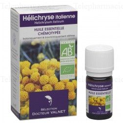 DOCTEUR VALNET Huile essentielle d&rsquo;h&eacute;lichryse italienne bio flacon 5ml
