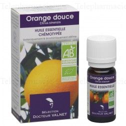 DOCTEUR VALNET Huile essentielle d&rsquo;orange douce bio flacon 10ml