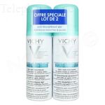 VICHY D&eacute;odorant traitement anti-transpirant 48h anti-traces blanches & jaunes