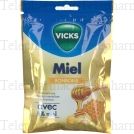 Vicks Bonbon Miel sans Sucre 72g