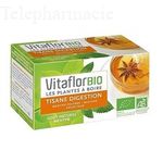 VITAFLOR Tisane digestion go&ucirc;t naturel menthe 18 sachets