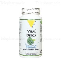 Vital D&eacute;tox 60 g&eacute;lules v&eacute;g&eacute;tales