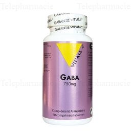 VIT'ALL+ Gaba 750mg 60 comprim&eacute;s