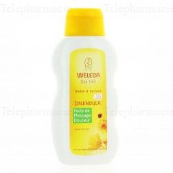 WELEDA Calendula huile de massage douceur b&eacute;b&eacute; bio