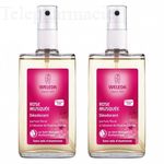 WELEDA DEO ROSE 100ML X2 NEW