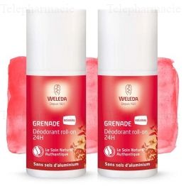 WELEDA D&eacute;odorant roll-on grenade flacon 50ml x2