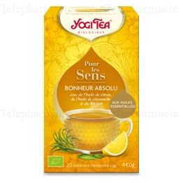 YOGI TEA Pour les sens "Bonheur Absolu" 20 sachets de 2.2g