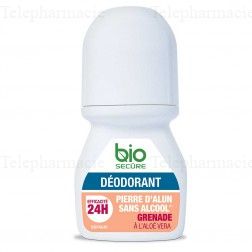 BIO SECURE Deo bille alun / grenade flacon 50ml